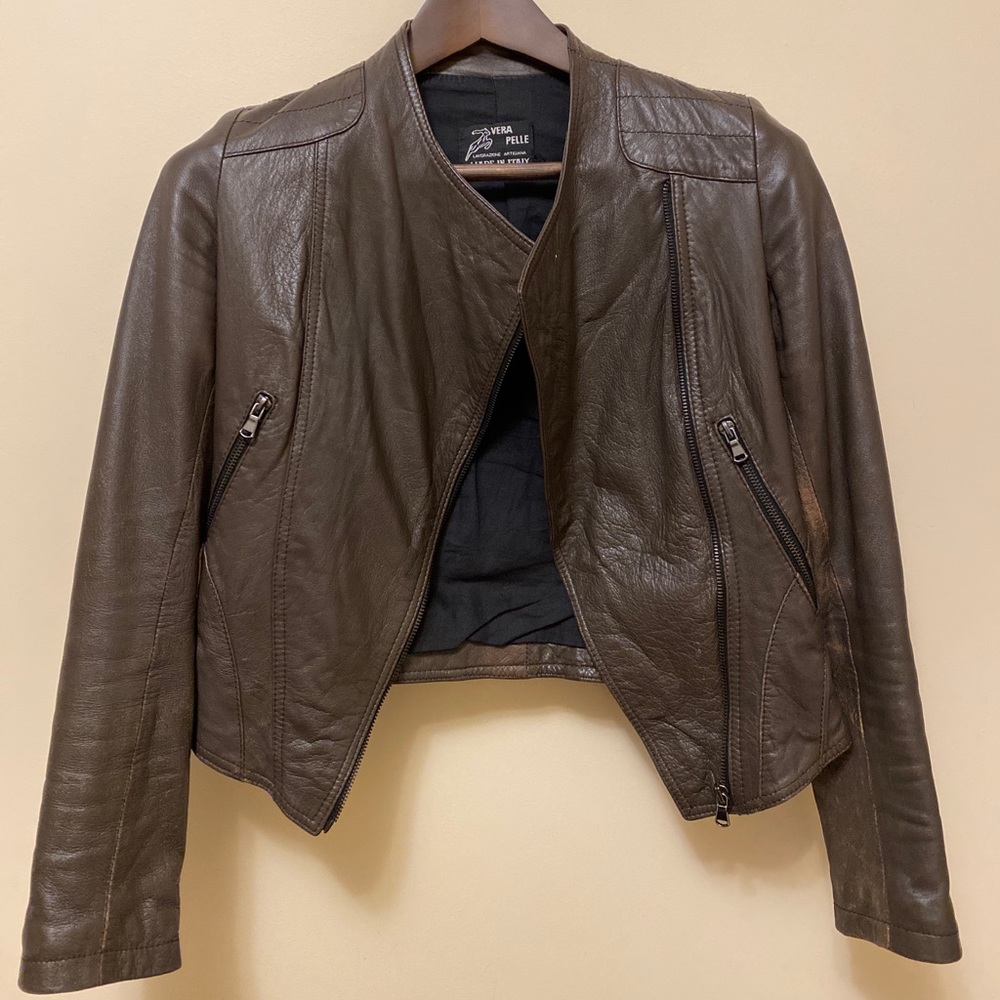 Italian leather Jacket